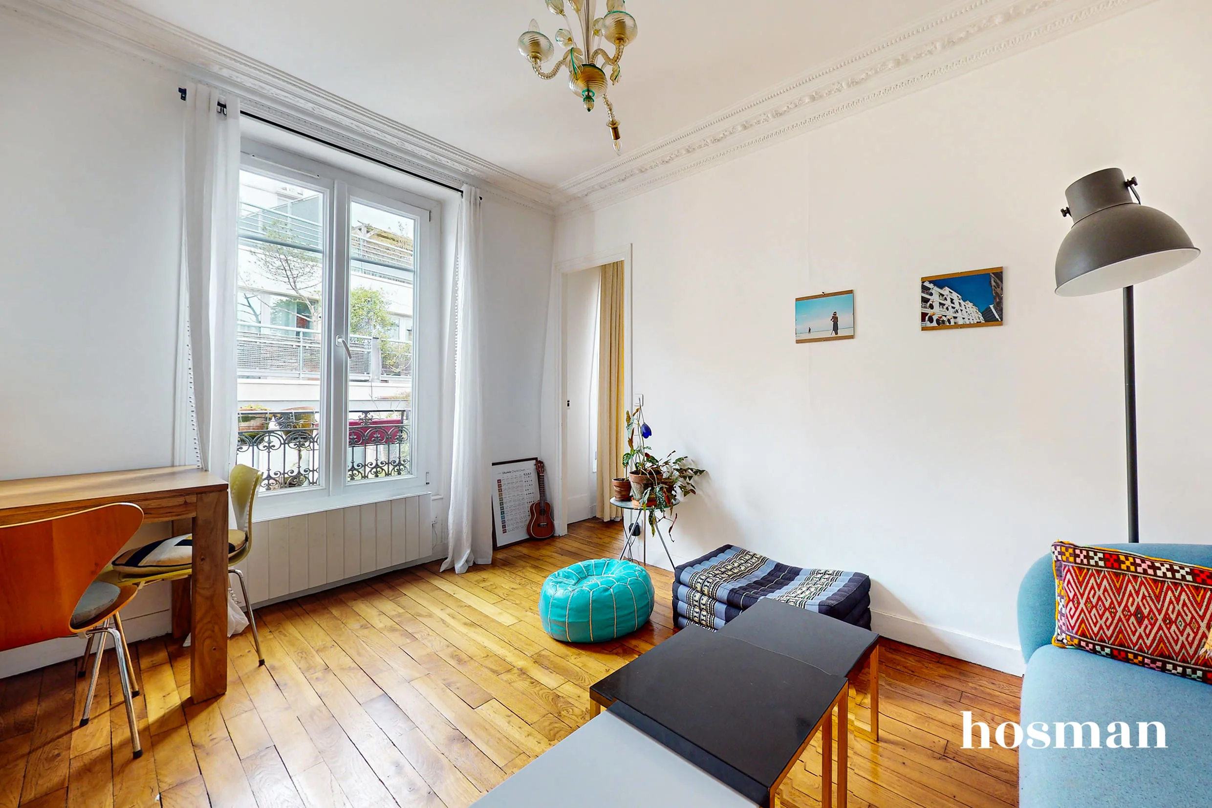Ravissant deux pièces de 31.6 m² - Métro Pyrénées - Rue de la Mare - Paris