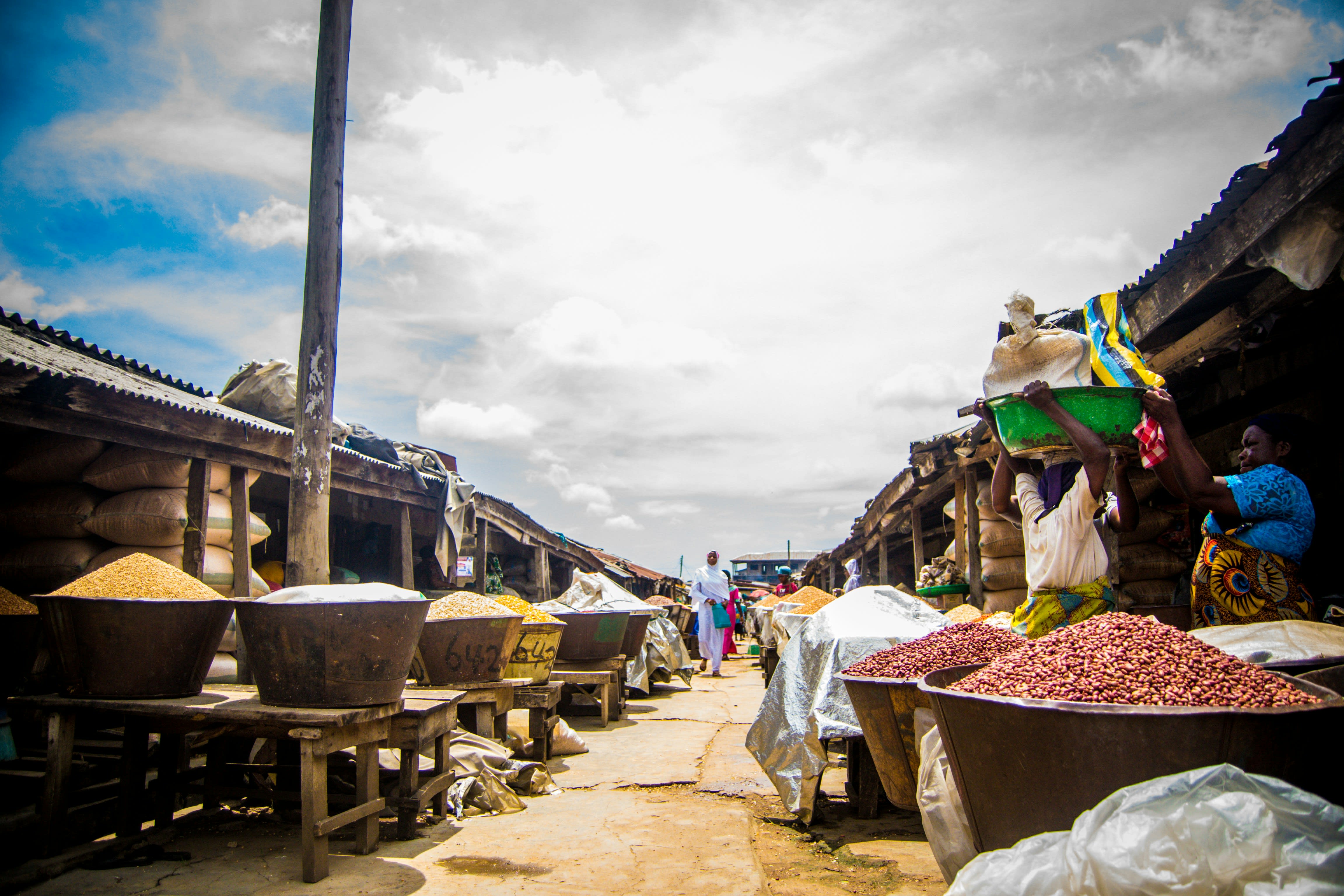 Food Market Photo by Sheyi Owolabi