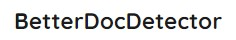 BetterDocDetector Logo