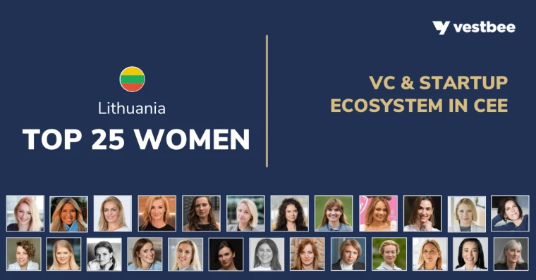 top women in startup and vc lithuania by vestbee