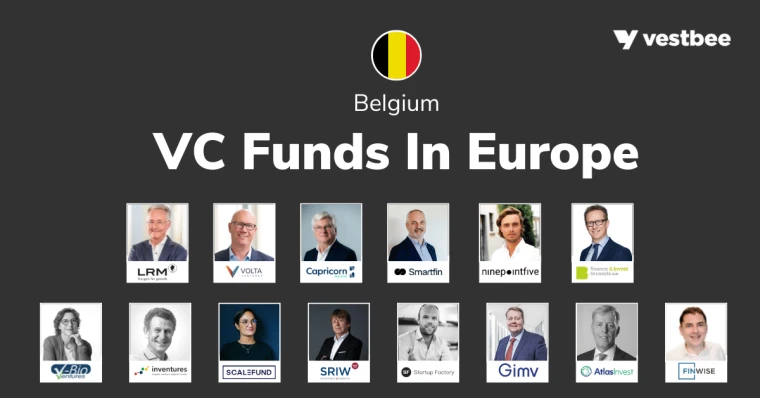 top vc funds in belgium by vestbee