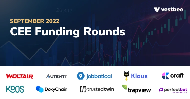 cee funding rounds september by vestbee