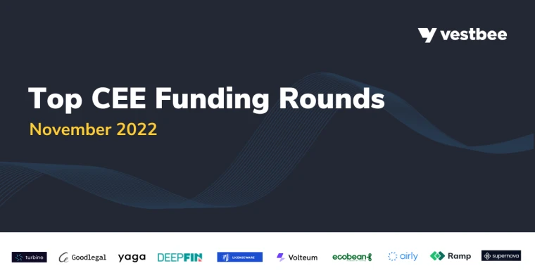 top cee funding rounds november by vestbee
