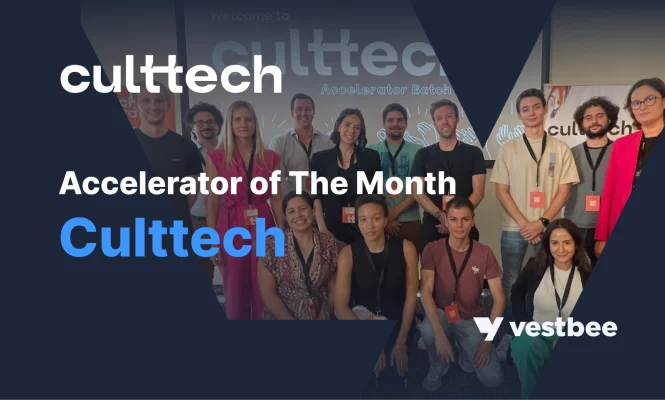 startup accelerator of the month by vestbee.com