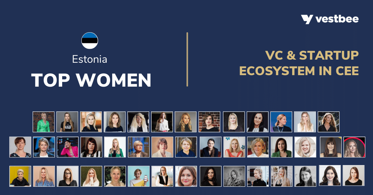 top women in vc and startup ecosystem from Estonia by vestbee