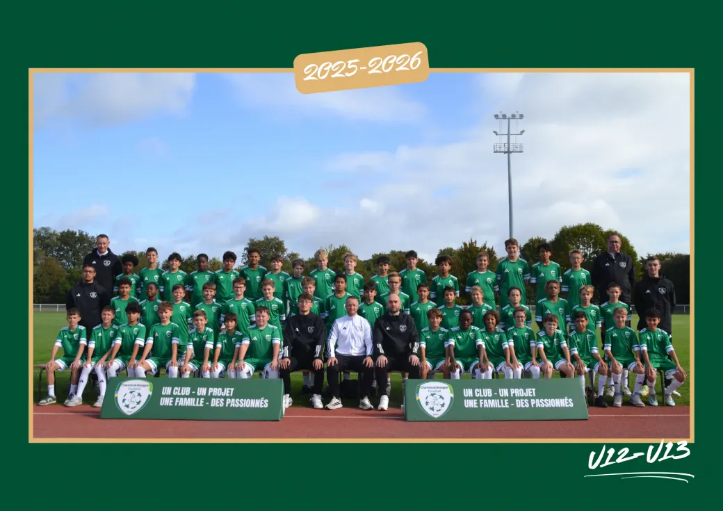 Photo de l'équipe U12-U13
