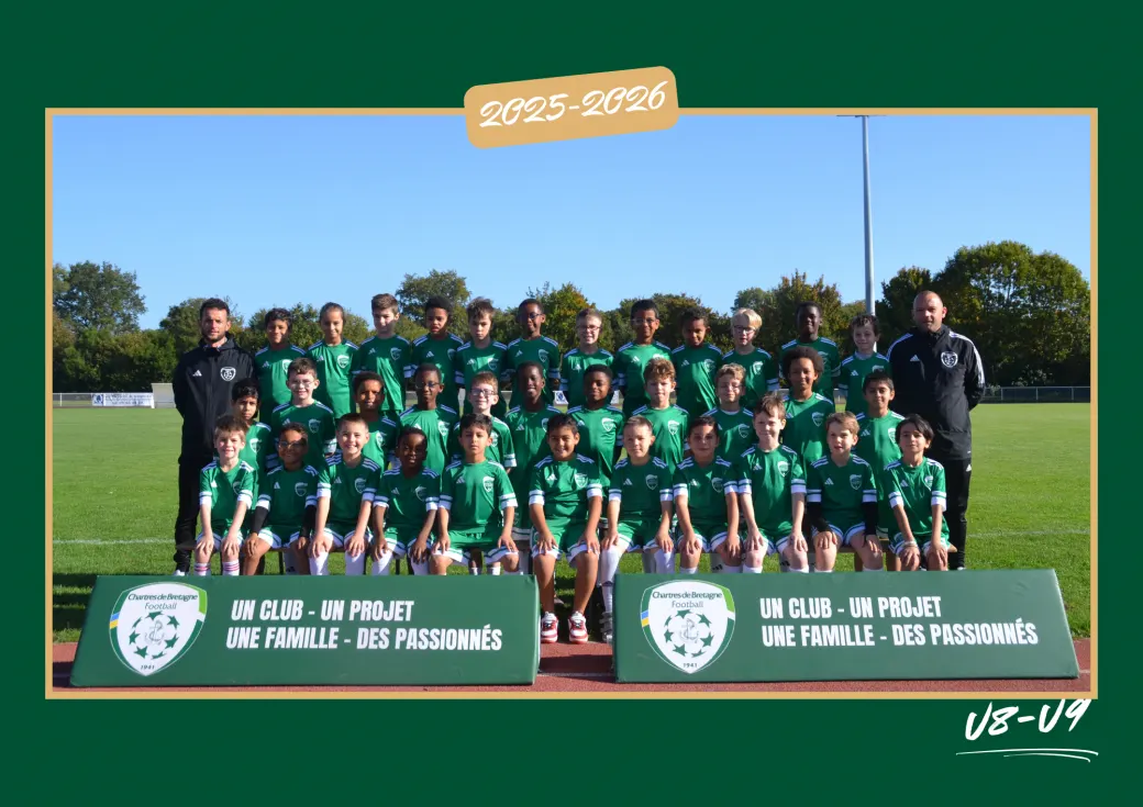 Photo de l'équipe U8-U9