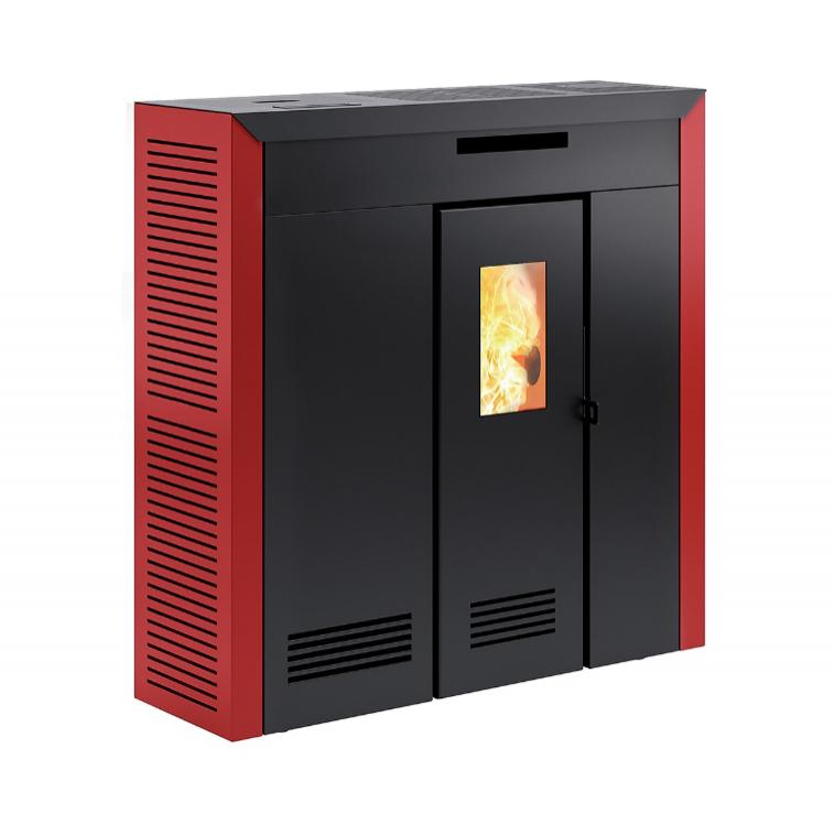 Estufa de pellets slim canalizable Carmen 12 kW