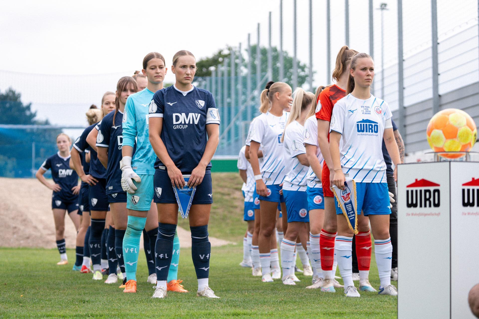 DFB-Pokalspiel, VfL-Frauen gegen Hansa Rostock