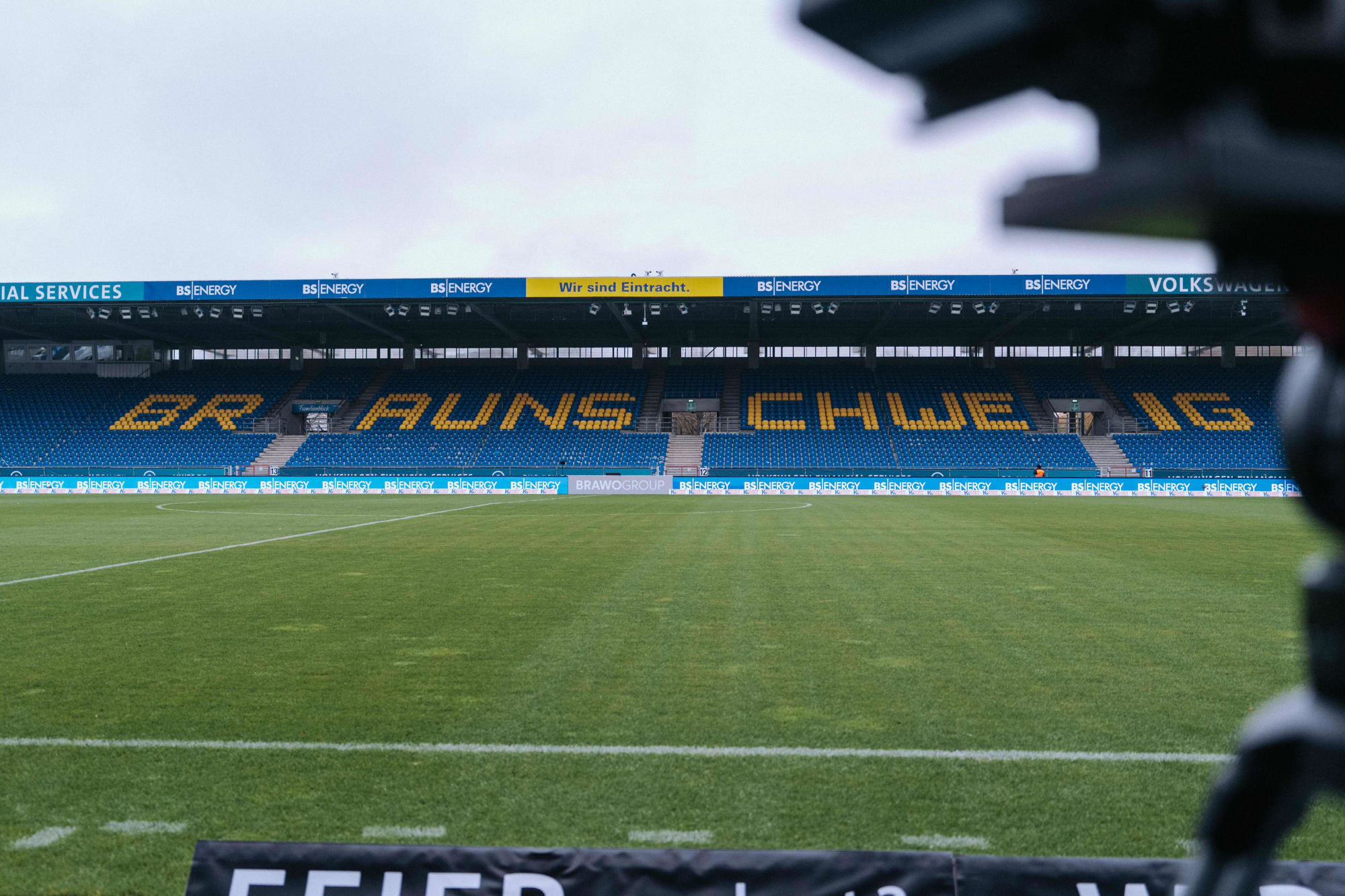 Das EIntracht-Stadion in Braunschweig