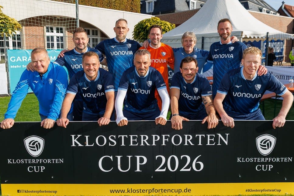 Die Traditionsmannschaft beim Klosterpforten Cup