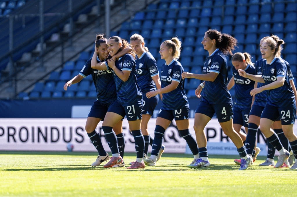 Die VfL-Frauen gewinnen ihr Auftaktspiel im Ruhrstadion mit 3:0.