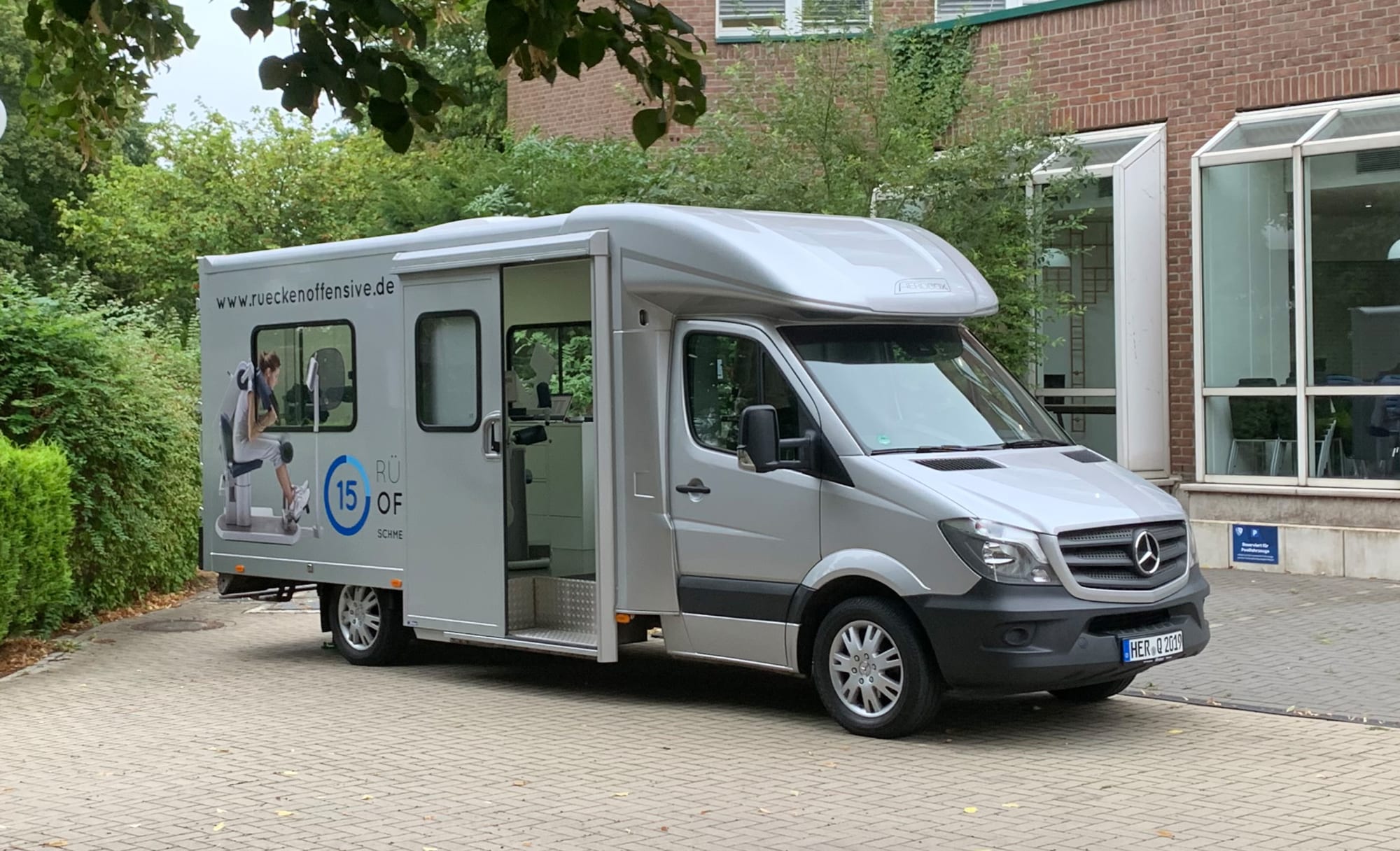 Das Rückenmobil der Techniker Krankenkasse