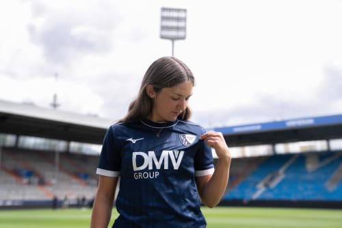 Ida Daedelow, Neuzugang der VfL-Frauen, im Trikot.