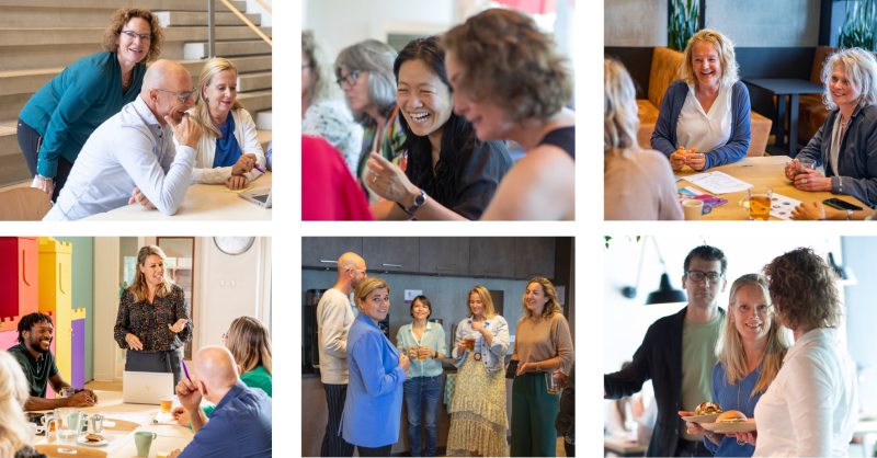 fotocollage van medewerkers VfPf