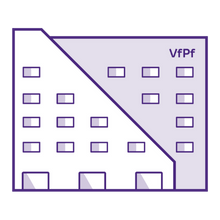 Illustratie kantoor VfPf