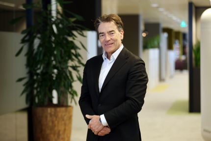 Portret van Gijs de Bont voorzitter van VfPf