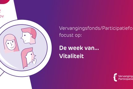 vfpf focust op de week van vitaliteit van 30 oktober tot en met 2 november