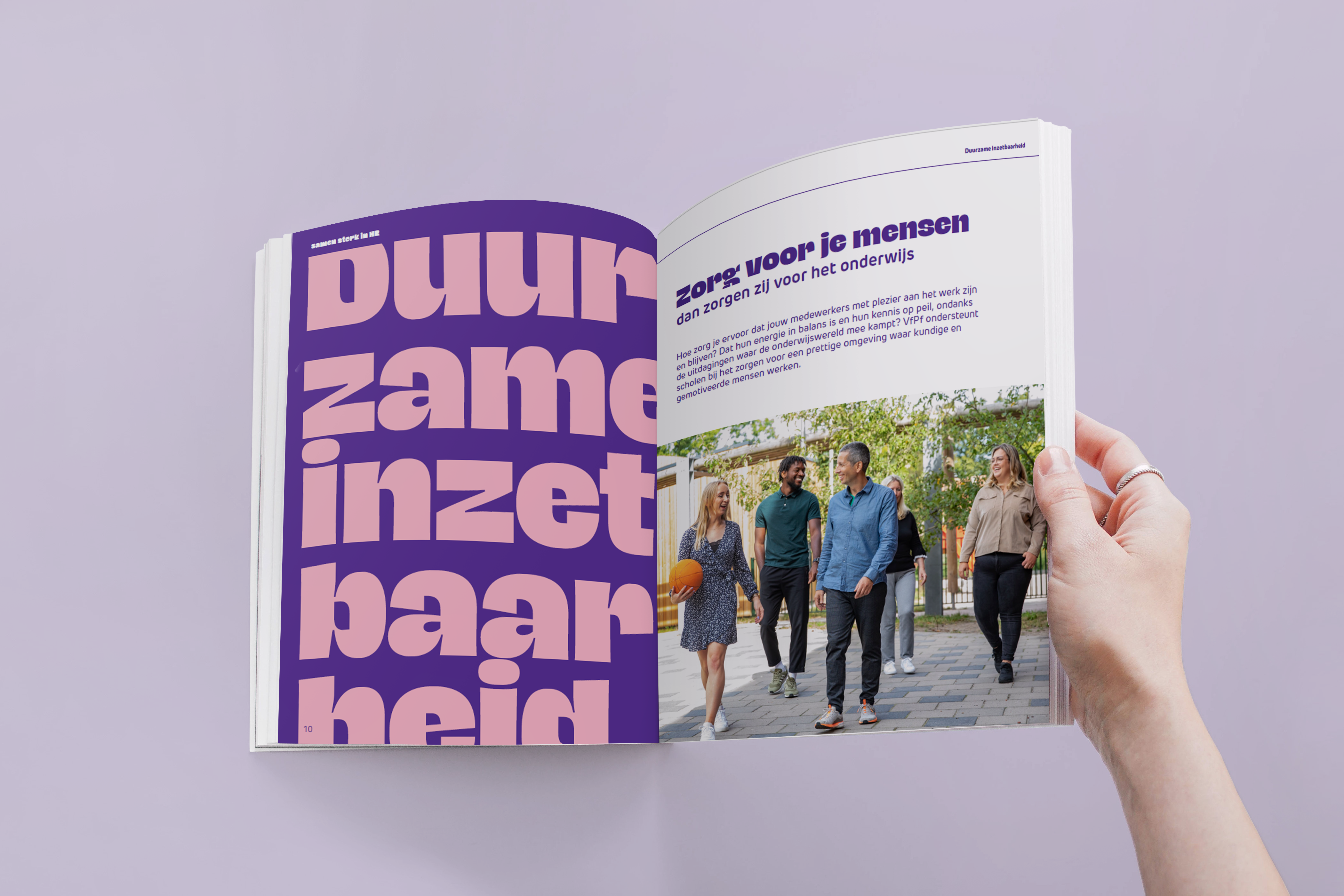 Preview van de pagina duurzame inzetbaarheid in het Samen sterk in HR-magazine