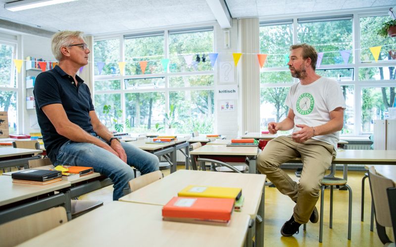 Portret Robert-Jan Kooiman en Mark van Zoest