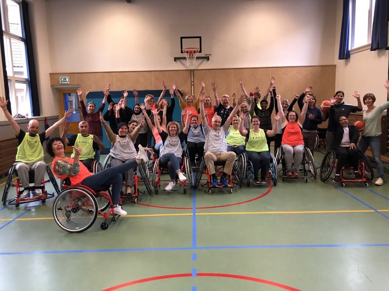 Rolstoelbasketbal oppepper voor samenwerking team Bogermanschool