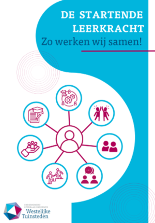 Cover van de folder inductiebeleid voor startende leerkracht