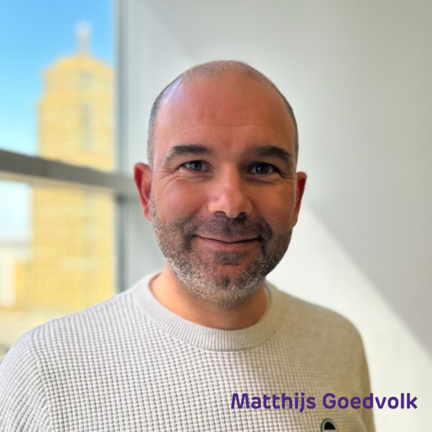 Portretfoto van Matthijs Goedvolk