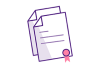 Illustratie certificaten