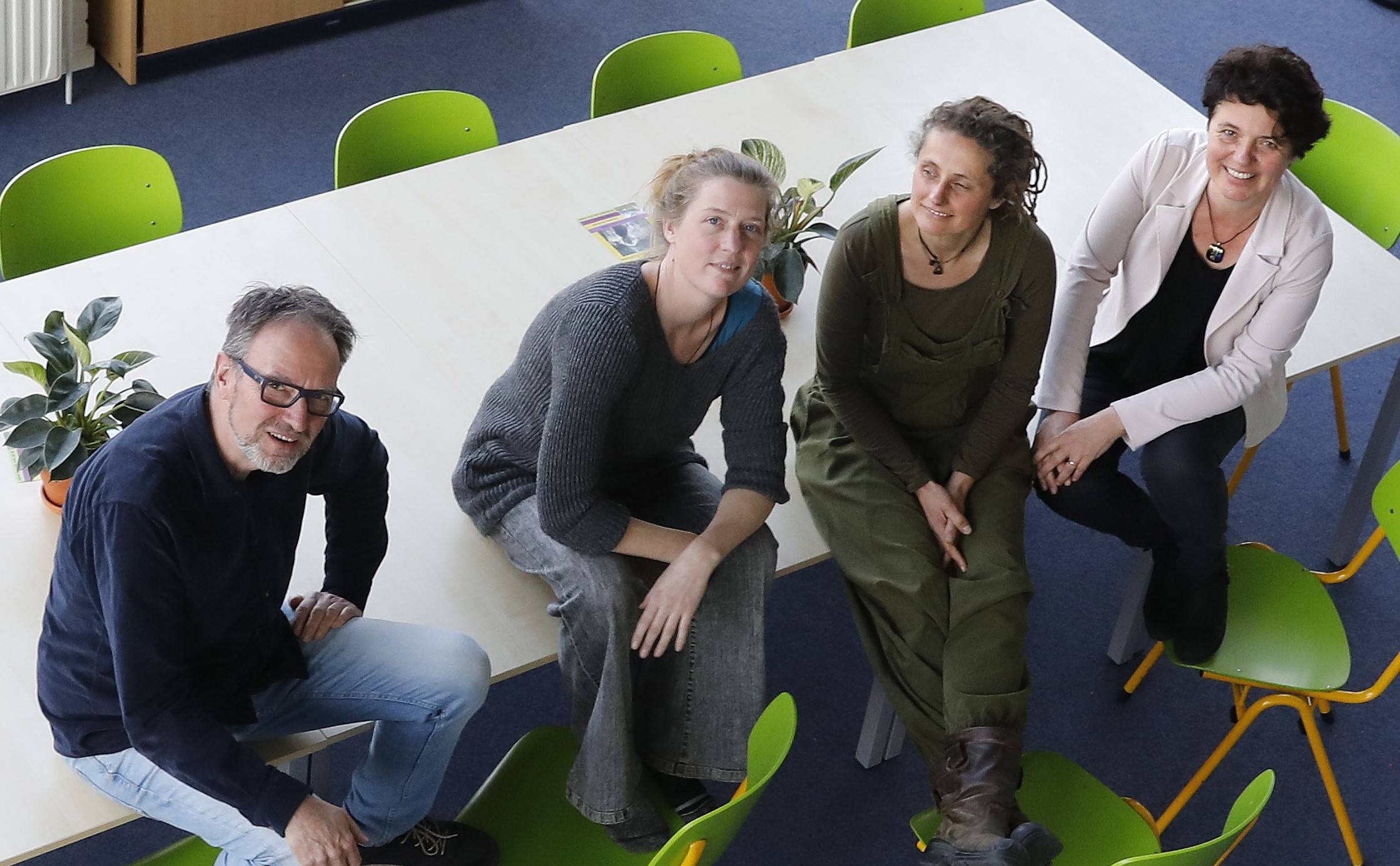 engbert breuker, roos wagter, rita tjoelker en antoinette heijink