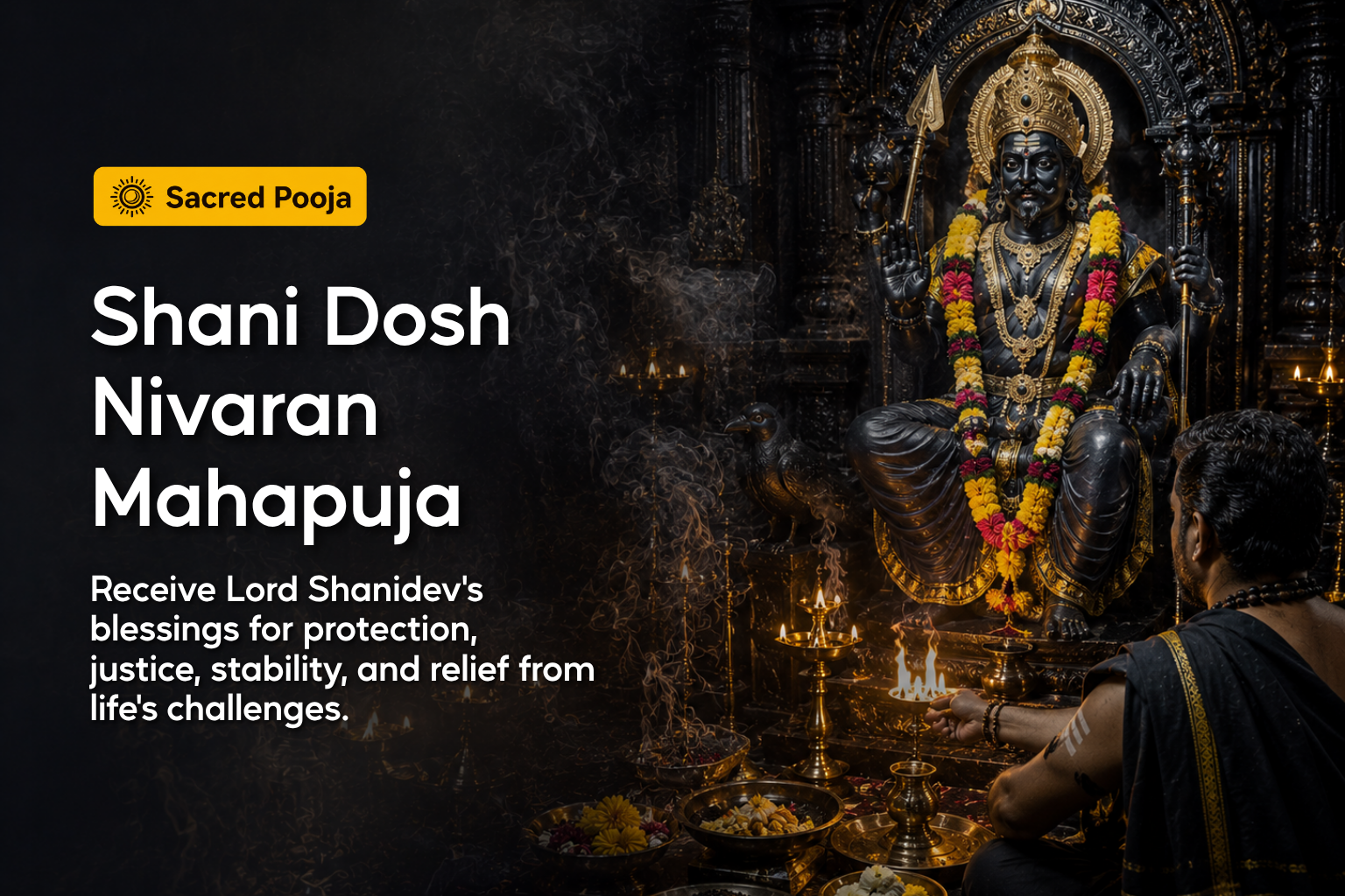 Personalised Shani Dosh Nivaran Mahapuja