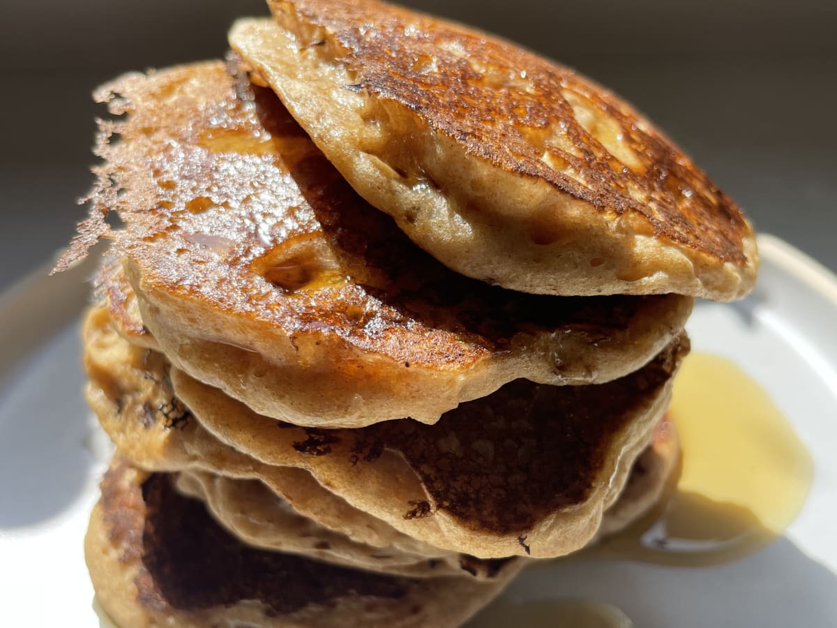 Vegan Sourdough pancakes