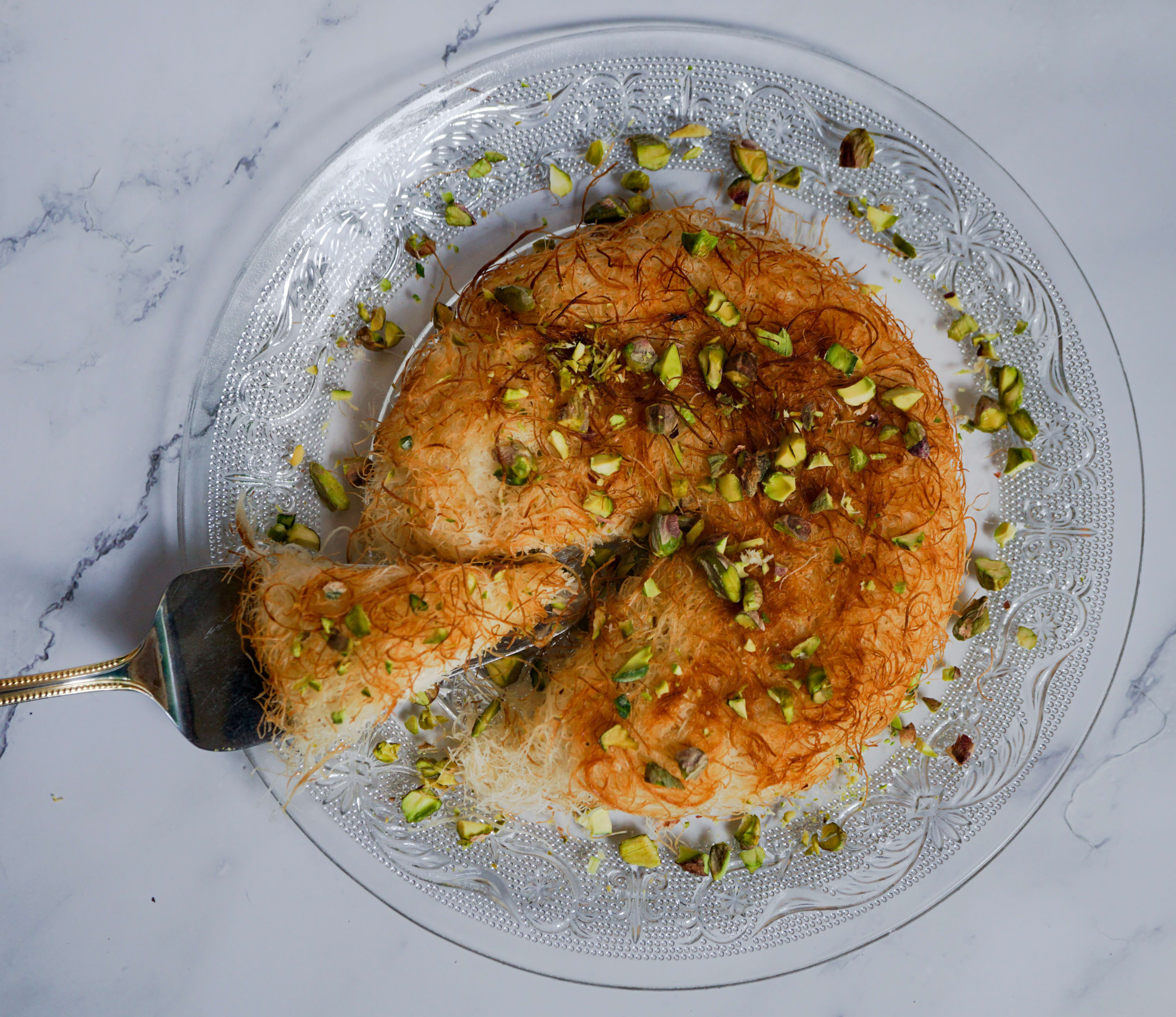 Amazing Vegan Kanafeh 