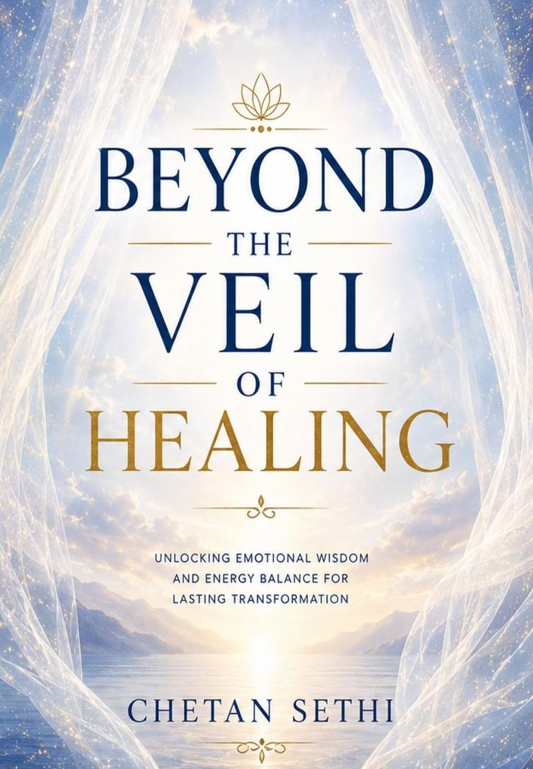 Beyond the Veil of Healing book cover by Chetan Sethi