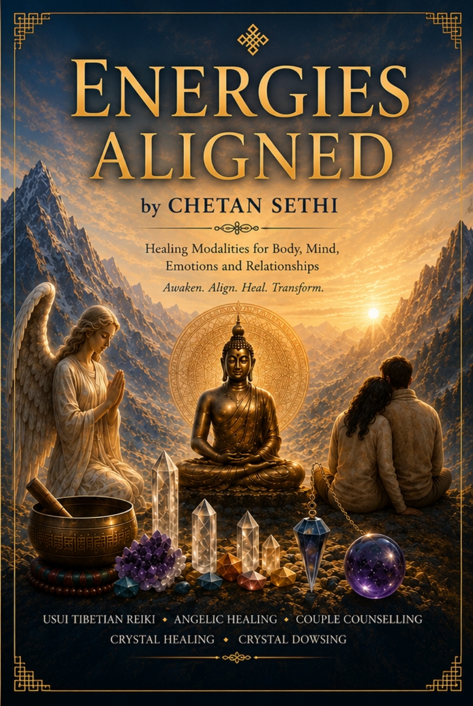 Energies Aligned book cover by Chetan Sethi