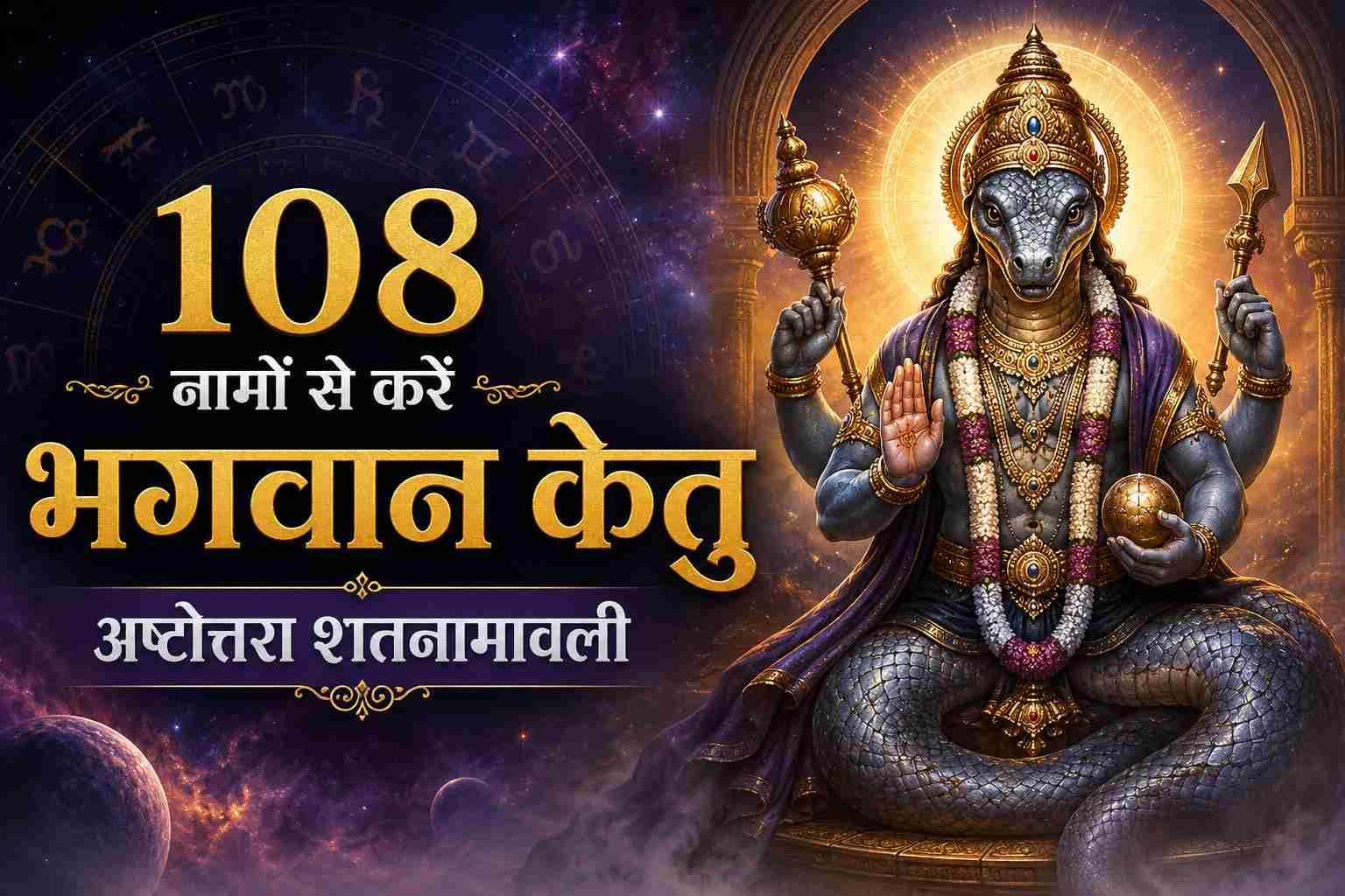 108 Names of Lord Ketu - Ketu Ashtottara Shatanamavali