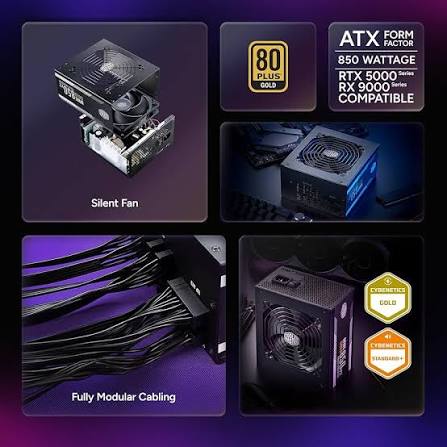 Cooler Master MWE Gold 850 V2 Fully Modular PSU