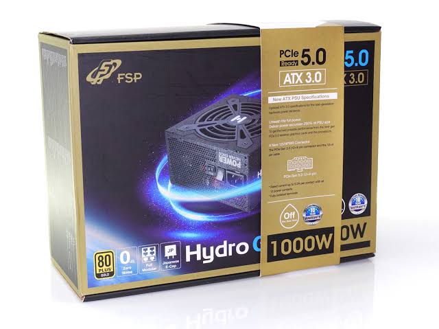 FSP Hydro GT Pro 1000W 80+ Gold ATX 3.0 PSU