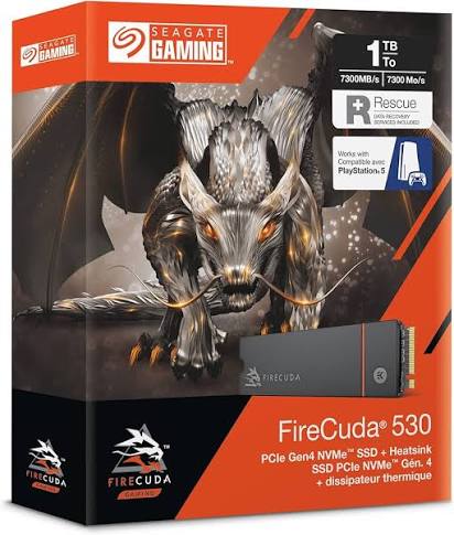 Seagate FireCuda 530 2TB NVMe M.2 SSD