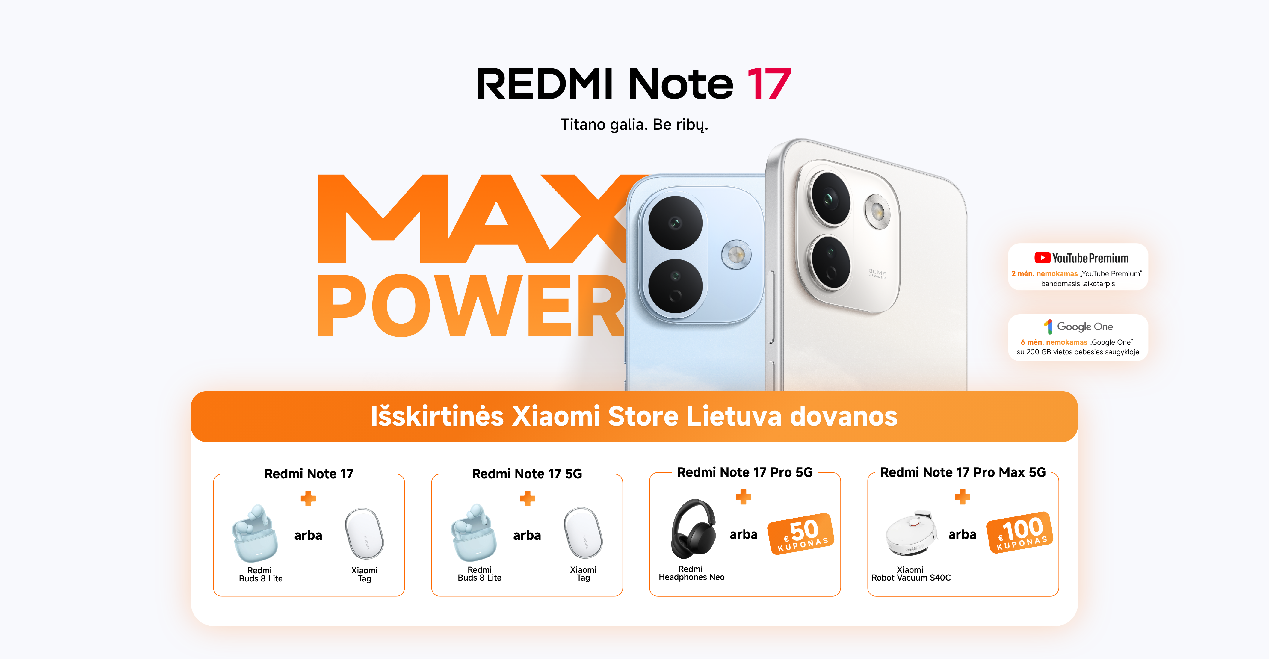 REDMI Note 17 serija