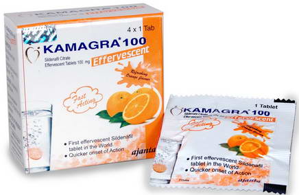 Actual blister image of Kamagra Effervescent