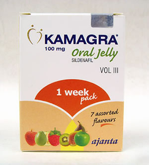 Immagine reale della bolla di Kamagra Oral Jelly