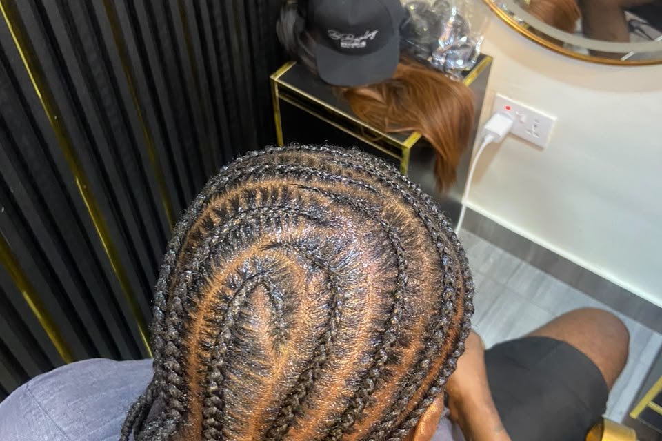 Hair Washing and Weaving