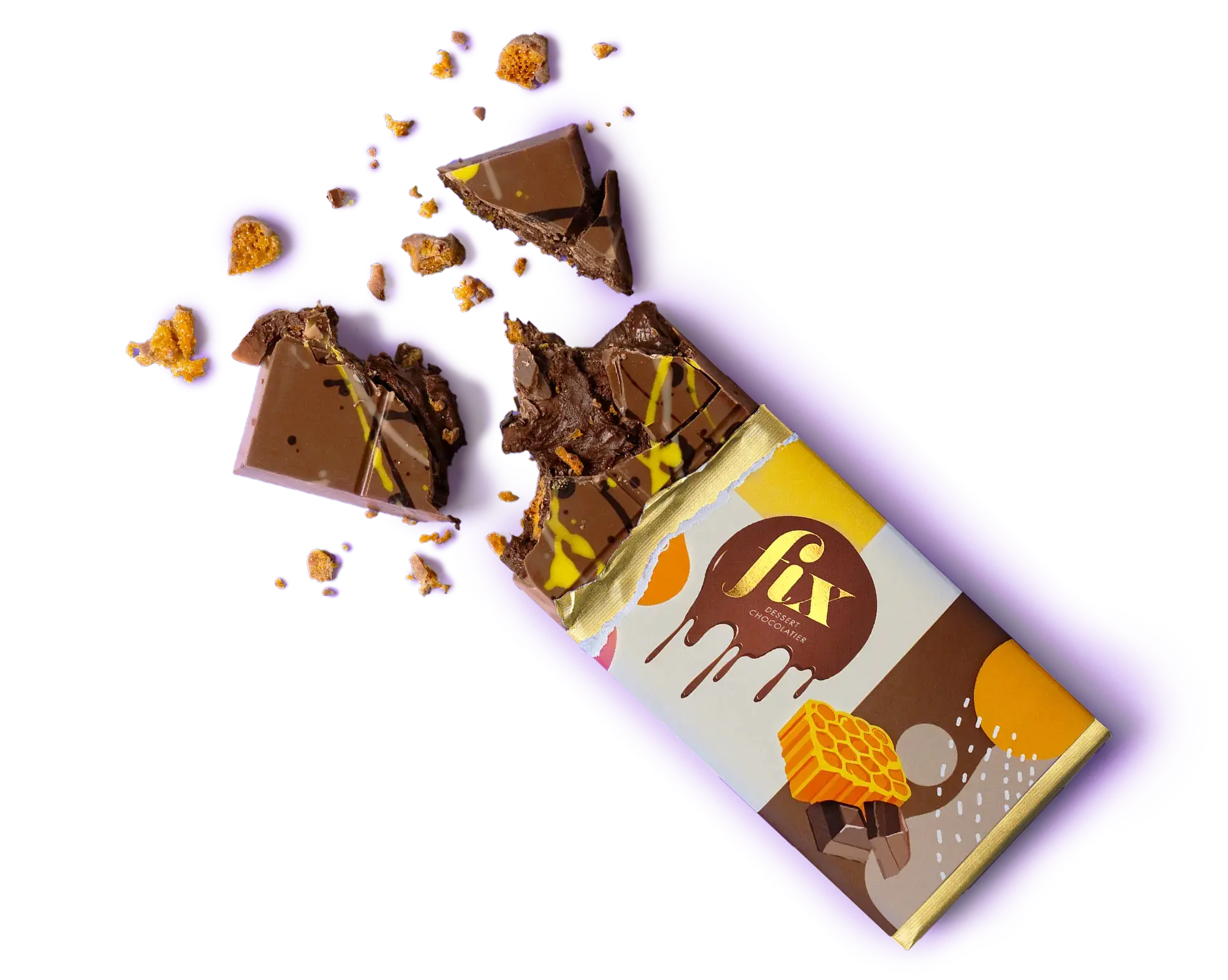 شوكولاتة دبي فيكس بنكهه العسل (also known as Dubi Chocolate)
