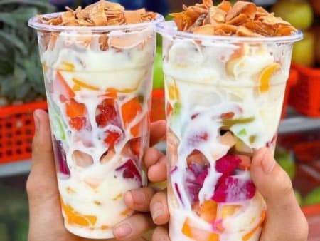 Sữa Chua Hoa Quả Caramen