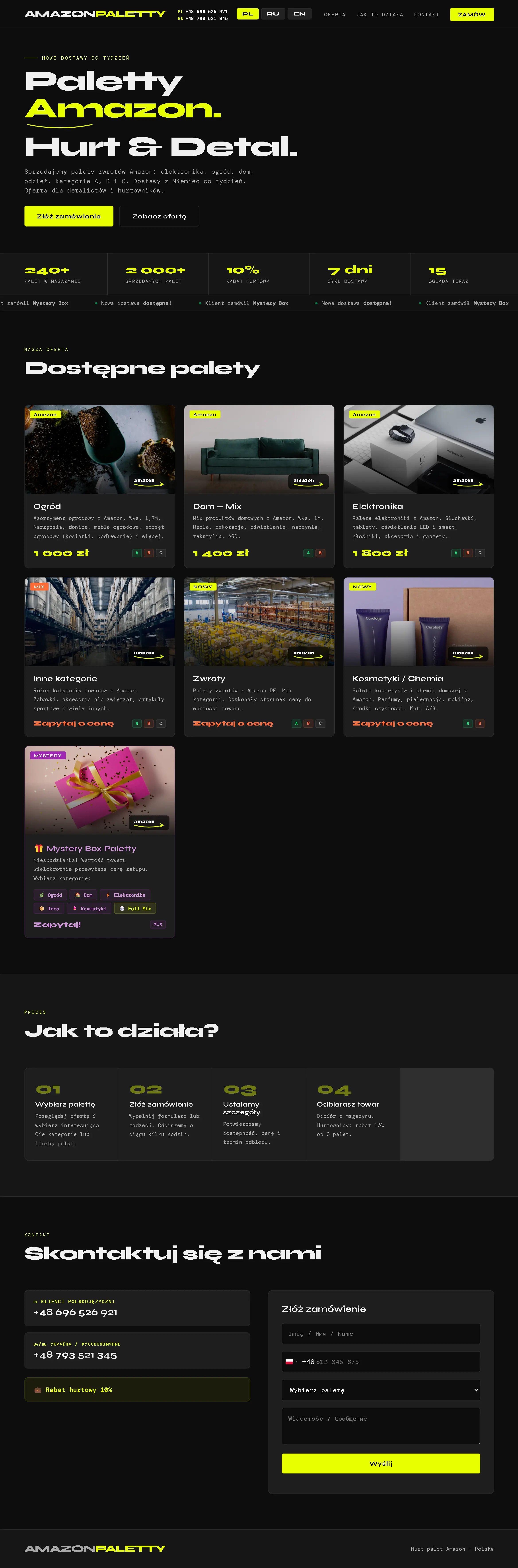 Interface screen 1