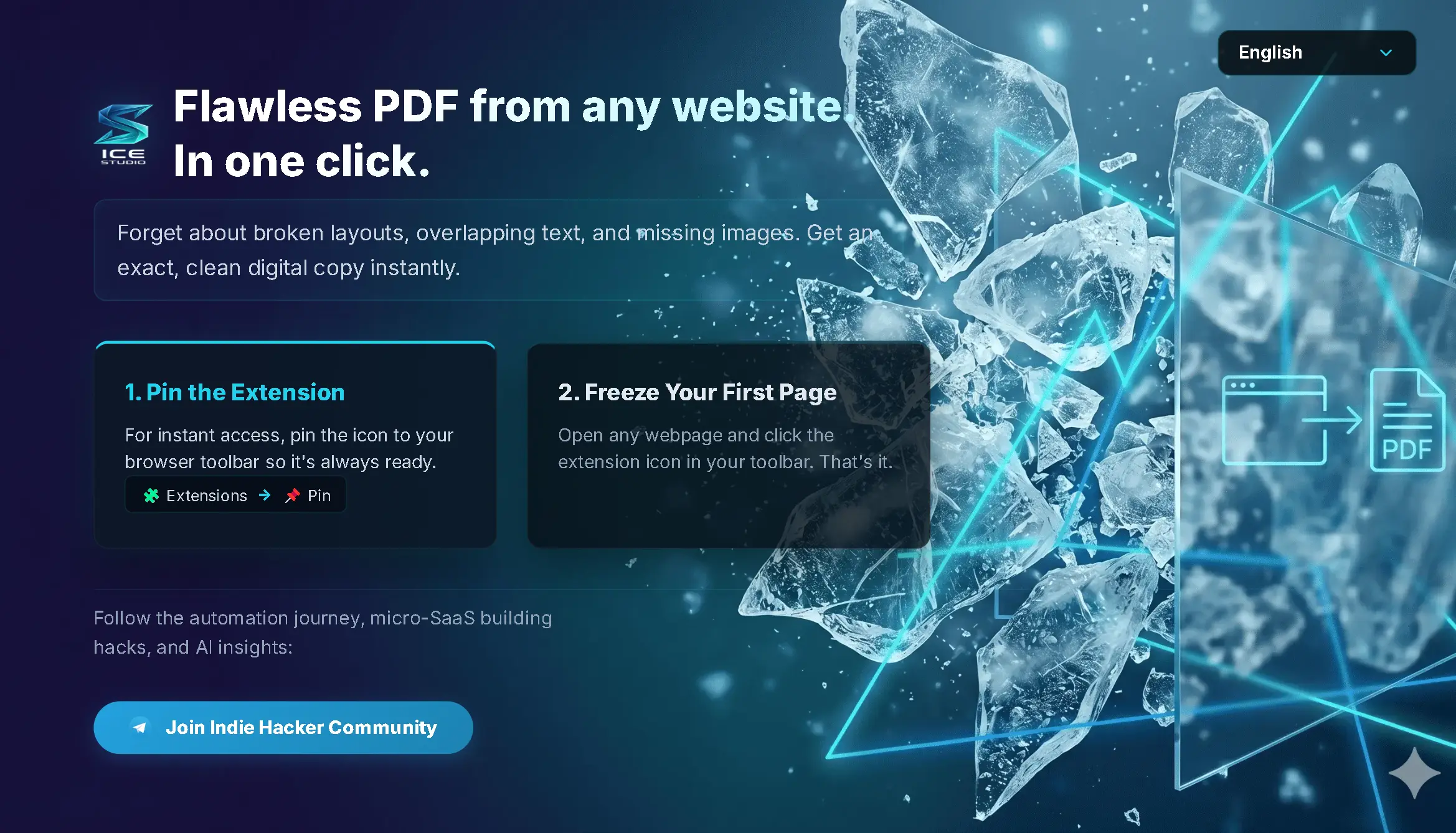Interface screen 2