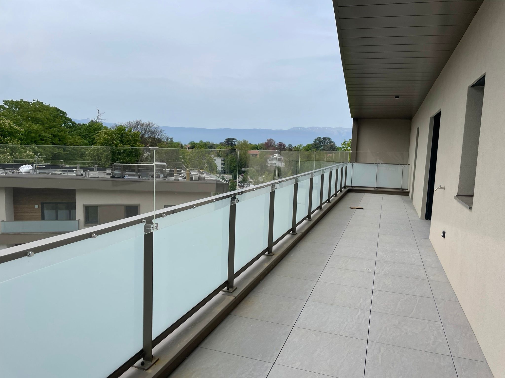 Fermeture de terrasse en plexiglas