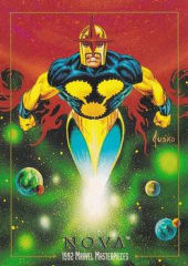 1992 SkyBox Marvel Masterpieces ##{card.number} #{card.title}