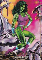 1992 SkyBox Marvel Masterpieces ##{card.number} #{card.title}