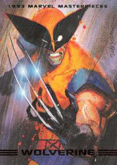 1993 SkyBox Marvel Masterpieces ##{card.number} #{card.title}